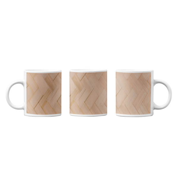 Wooden Texture Mugs: Rustic Elegance for Coffee Lovers