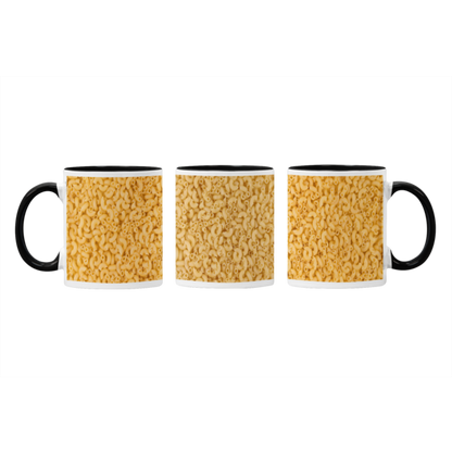 Abstract Pasta Design Printed Mug: Culinary Inspiration