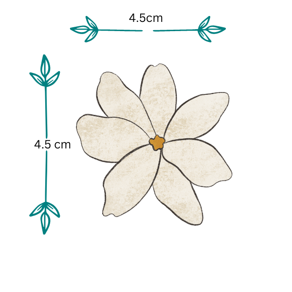 Night-Flowering Jasmine Crochet Earrings