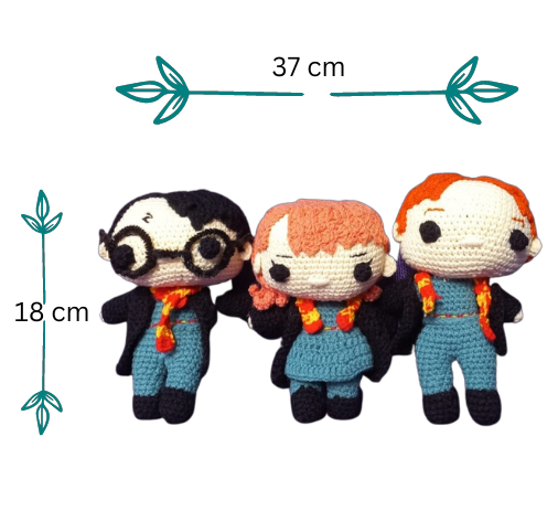 Harry Potter Set Iconic Characters - The Perfect Gift for Fans of the Wizarding World