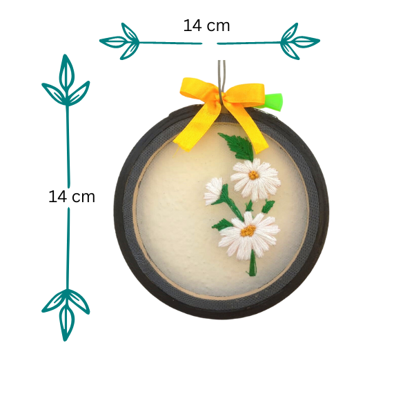 Exquisite Embroidery Wall Hanging: Artistry on Display