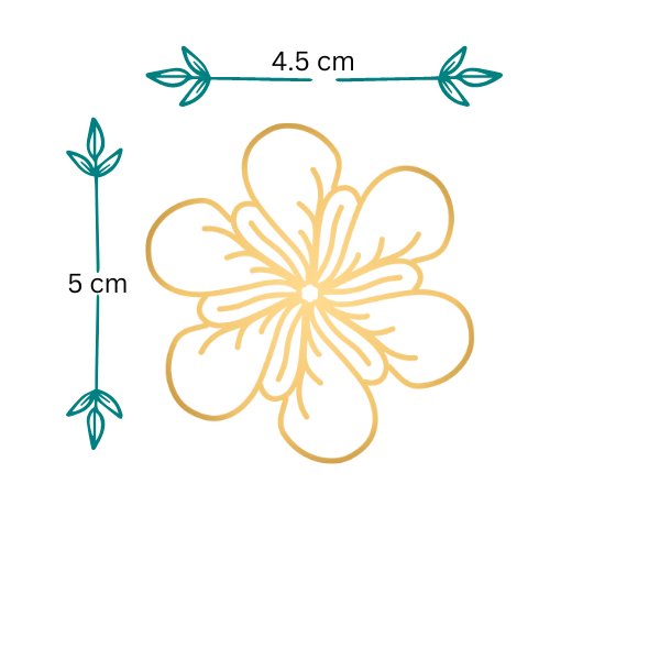 Elegant Orchid Crochet Brooch: Nature's Beauty Accessory