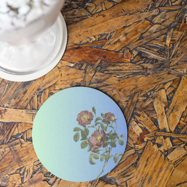Blossom Coasters: Embrace Nature's Blooms - Set of 1