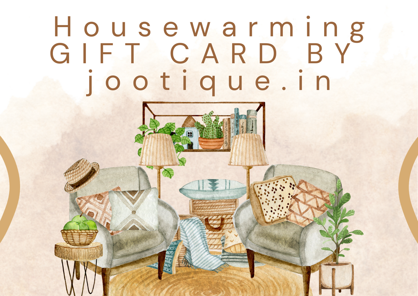 Jootique Housewarming Gift Card - Warm Their New Home with Love