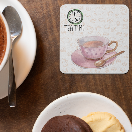 Sip & Savor Coasters: Tea Time Delights - Set of 1