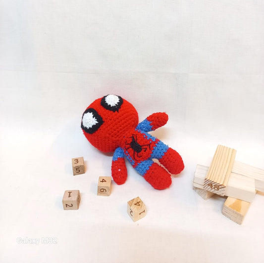 Spider-Man Amigurumi Soft Toy - Iconic Marvel Character