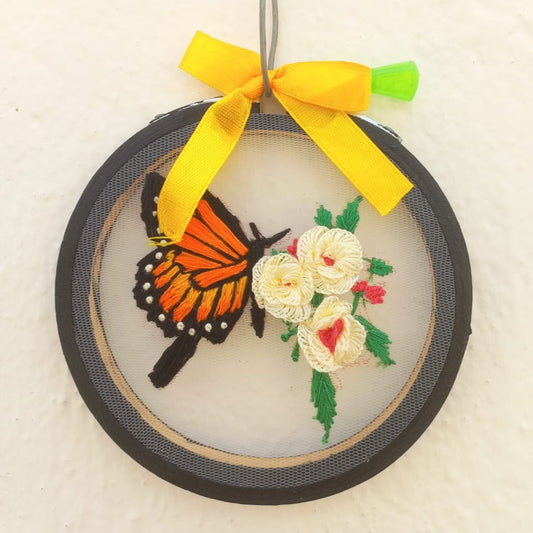 Exquisite Embroidery Wall Hanging: Timeless Elegance for Your Home