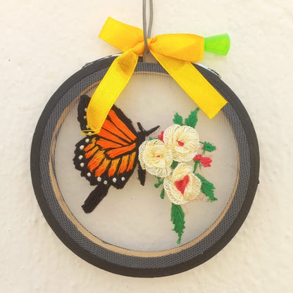 Exquisite Embroidery Wall Hanging: Timeless Elegance for Your Home