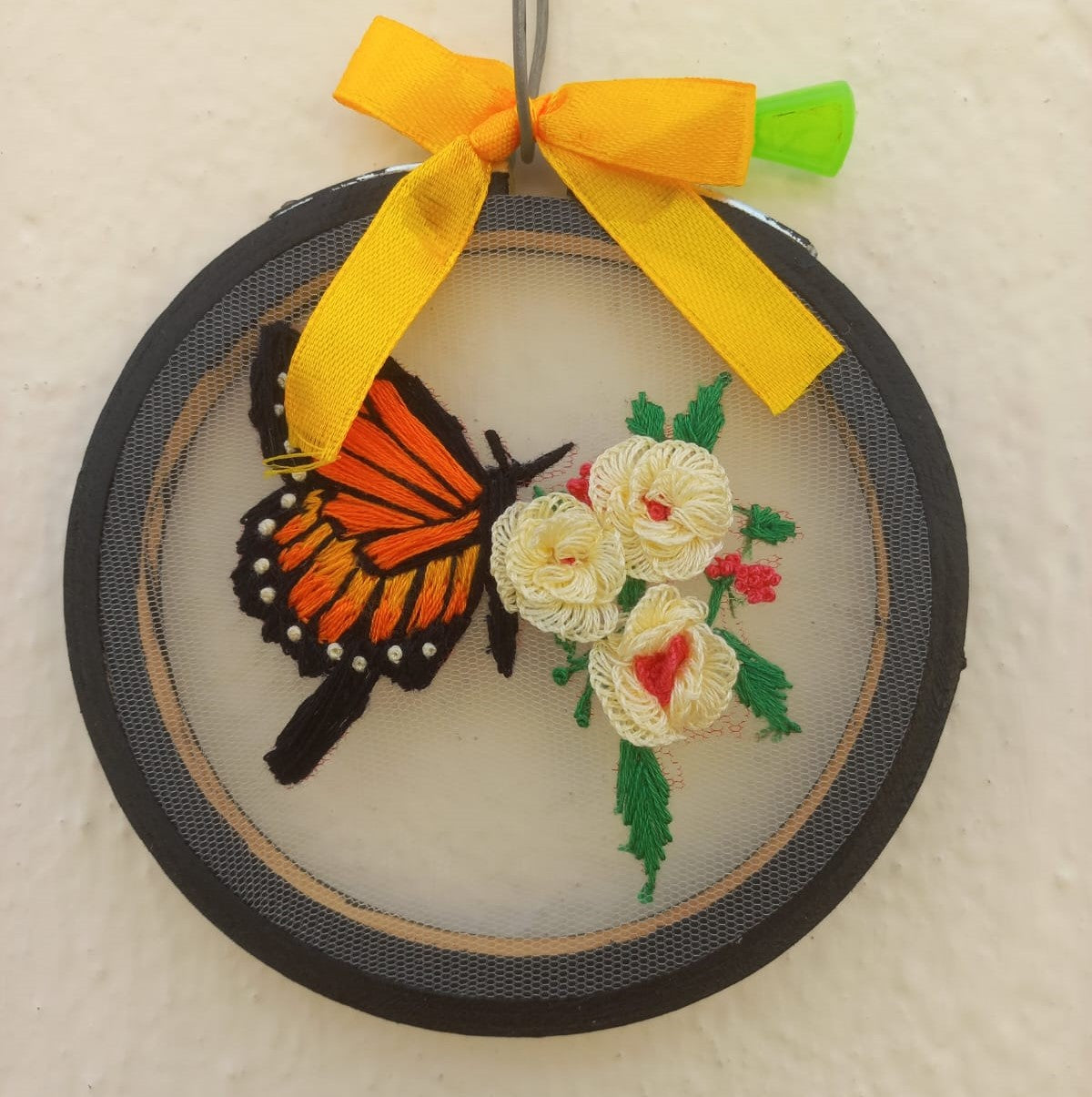 Exquisite Embroidery Wall Hanging: Timeless Elegance for Your Home