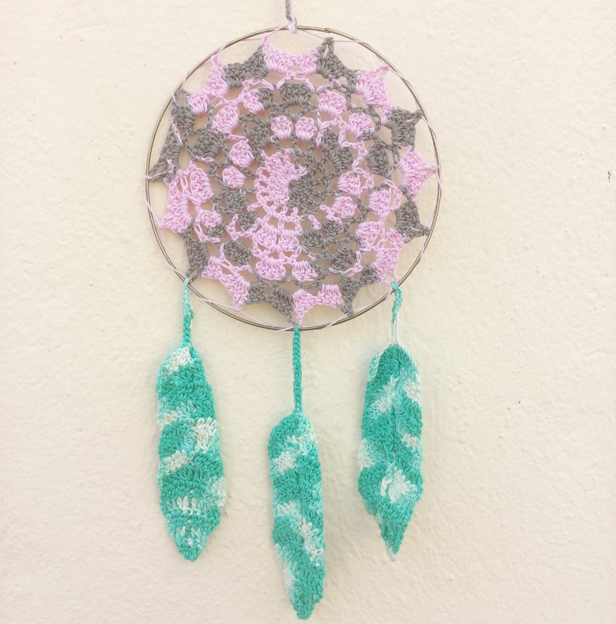 Crochet Dream Catcher: Handmade Boho Home Decor Delight