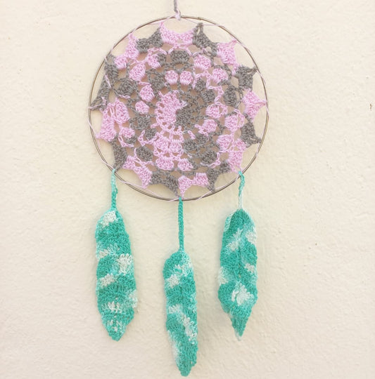 Crochet Dream Catcher: Handmade Boho Home Decor Delight