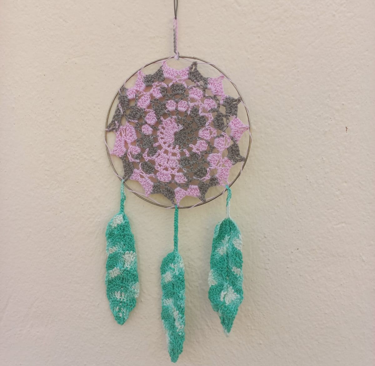 Crochet Dream Catcher: Handmade Boho Home Decor Delight