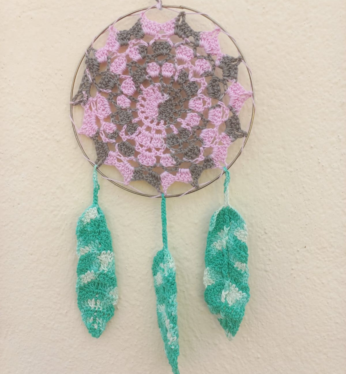 Crochet Dream Catcher: Handmade Boho Home Decor Delight