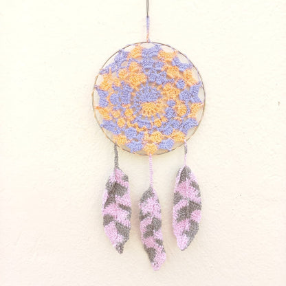 Handcrafted Crochet Dream Catcher: Sweet Dreams and Positive Vibes