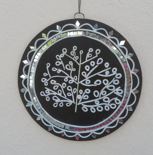 Lippan Art Wall Hanging: Timeless Clay Embossed Masterpiece