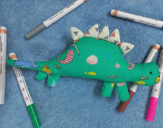 Green Dinosaur Cotton Plushies: Cute and Cuddly Stuffed Toys