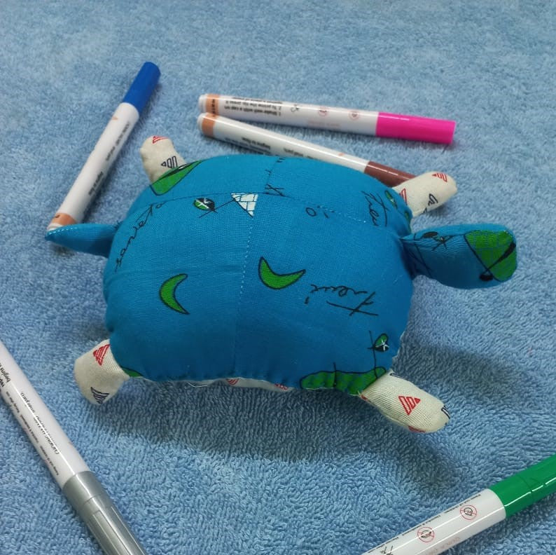 Blue Turtle Cotton Plushies: Adorable Ocean-Inspired Stuffed Toys