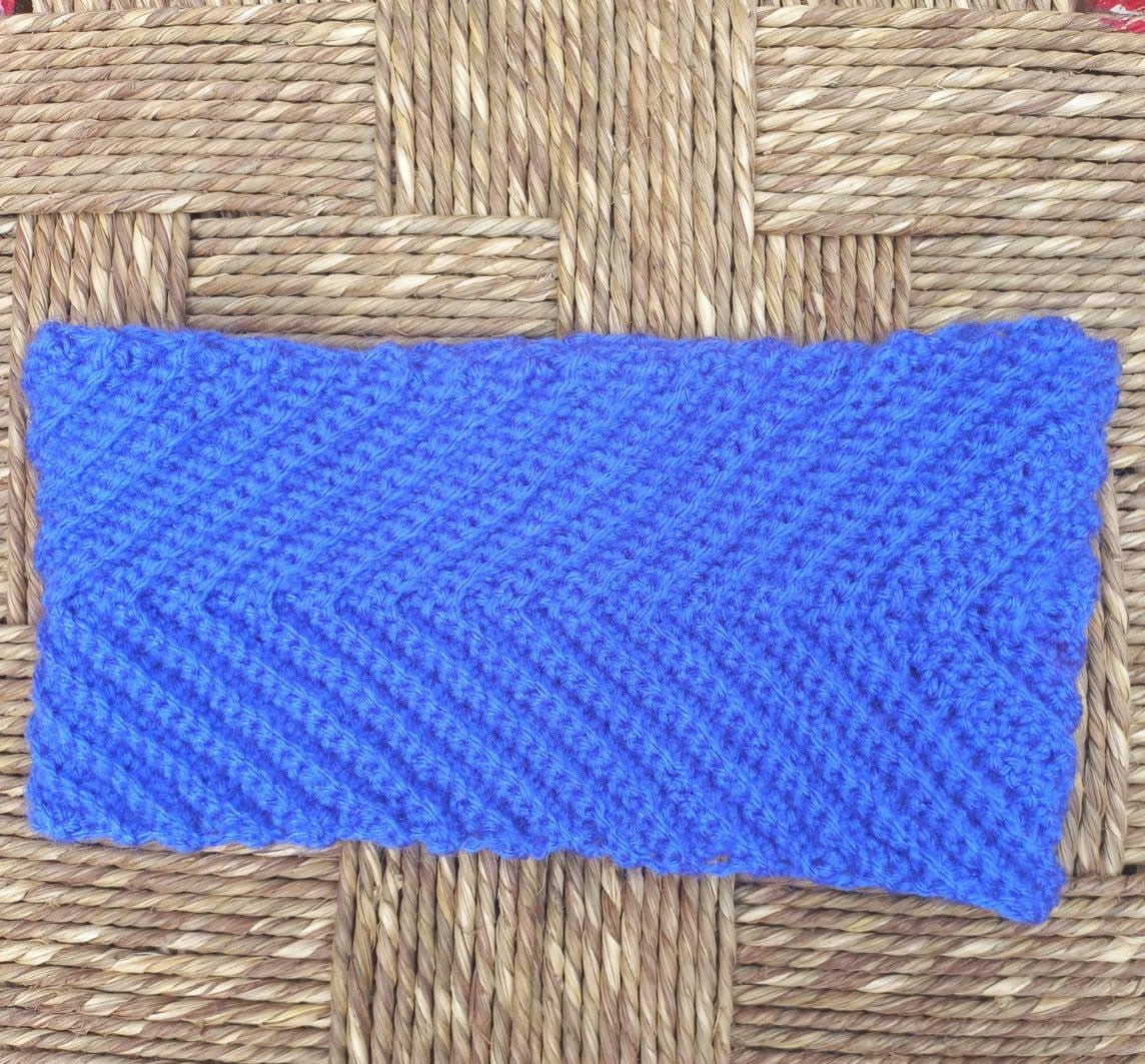 Blueish Violet Crochet Ear Warmer