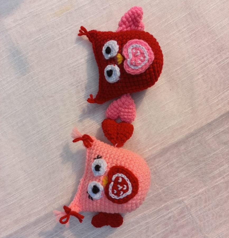 Twilight Love: Amigurumi Owl Couple - Sweet Night Companions