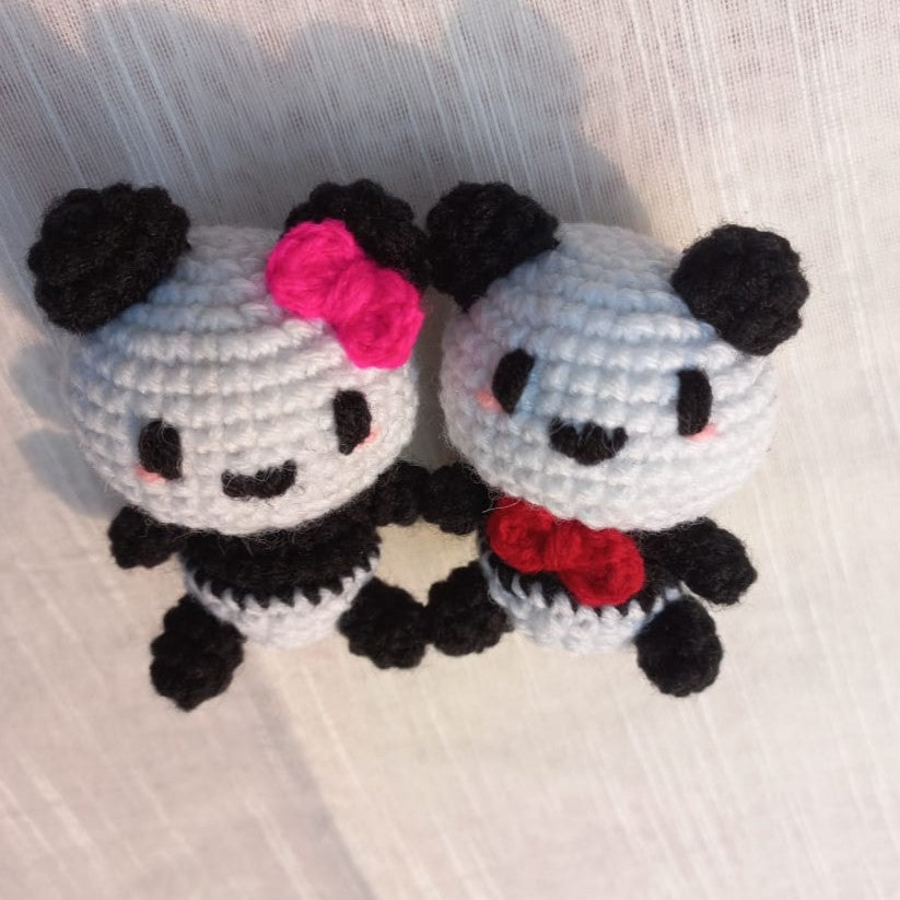 Panda Love: Amigurumi Panda Couple - Adorable Harmony