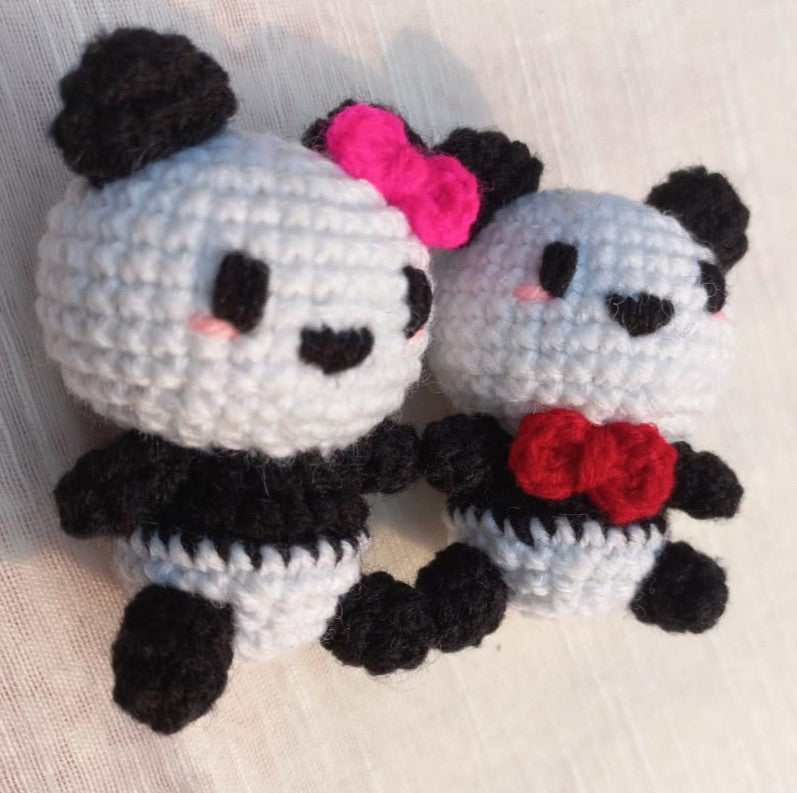 Panda Love: Amigurumi Panda Couple - Adorable Harmony
