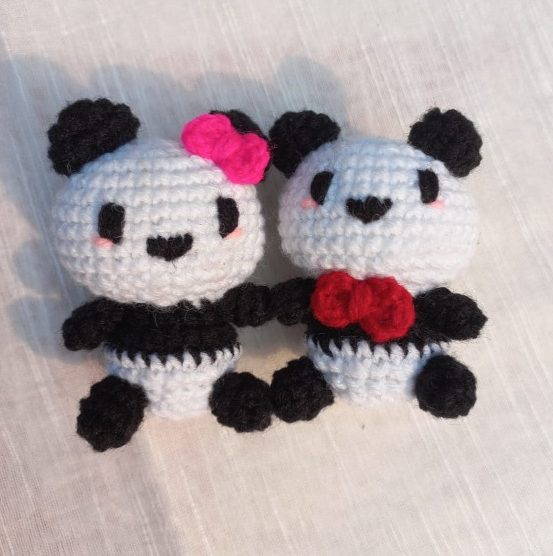 Panda Love: Amigurumi Panda Couple - Adorable Harmony