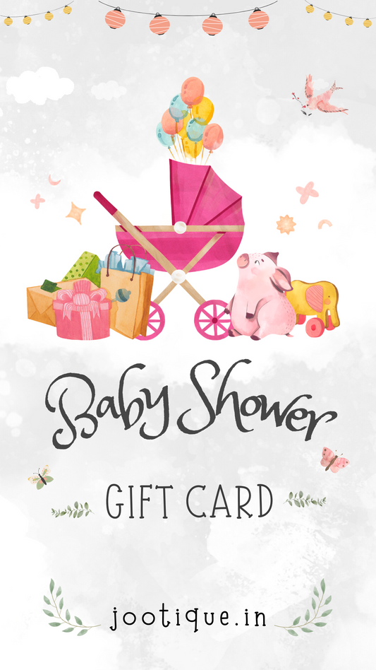 Jootique Baby Shower Gift Card - Celebrate New Beginnings!