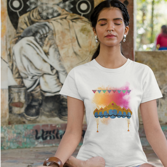 Dussehra Celebrations Women's Printed T-Shirt