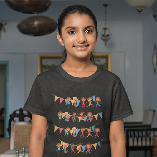 Kids' Durga Puja T-Shirt - Festive Fun and Celebrations