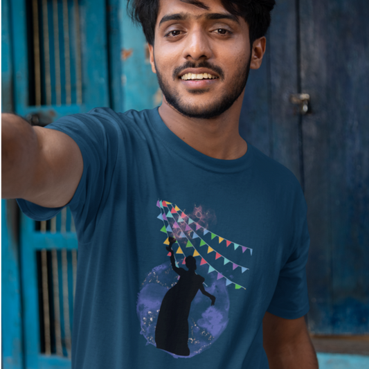 Durga Puja Festivities Men's T-Shirt - Celebrate in Style