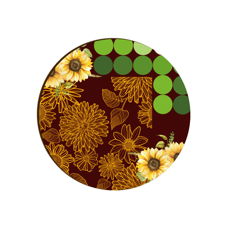 Sunflower Delight Coasters: Embrace Nature's Radiant Beauty - Set of 1