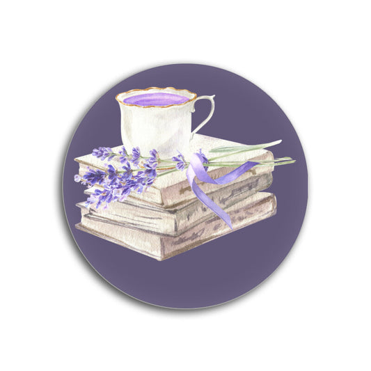 Coffee and Blooms Coasters: Elevate Your Sip & Style - Set of 1