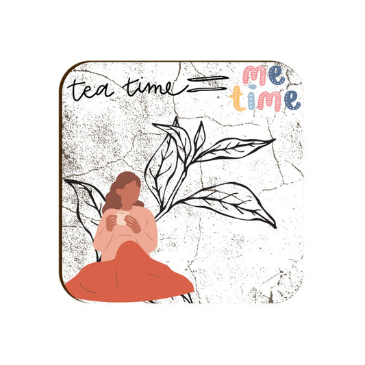Tea Time Bliss: Teenage Girl Coasters - Set of 1