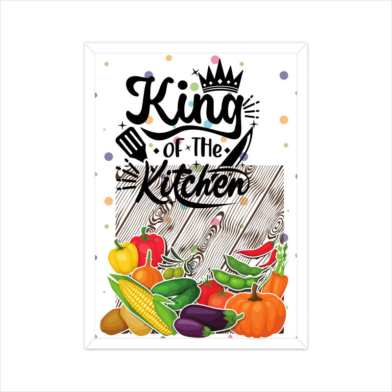 King of the Kitchen: Celebrate Culinary Mastery - Captivating Poster