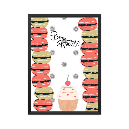 Bon Appetit: A Tasteful Poster to Celebrate Culinary Delights
