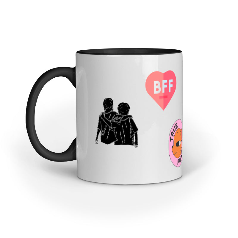 Best Friends Forever Printed Mugs