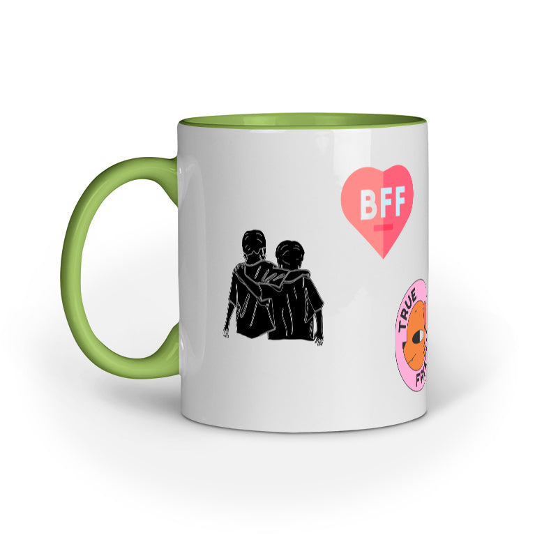 Best Friends Forever Printed Mugs