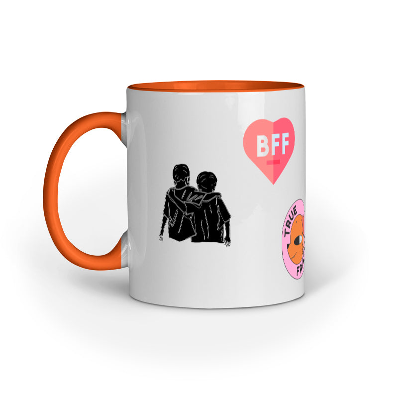 Best Friends Forever Printed Mugs