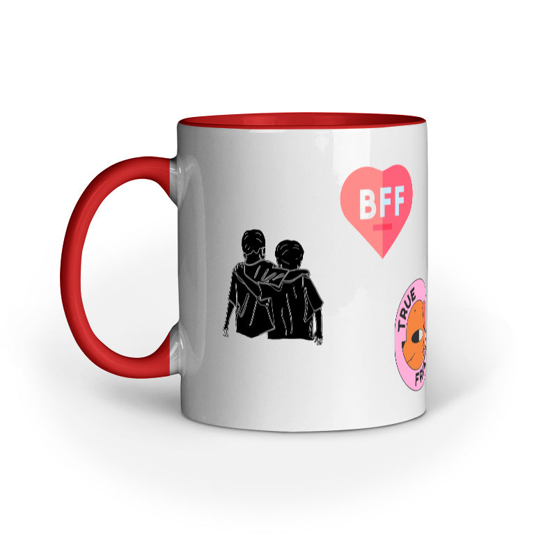 Best Friends Forever Printed Mugs
