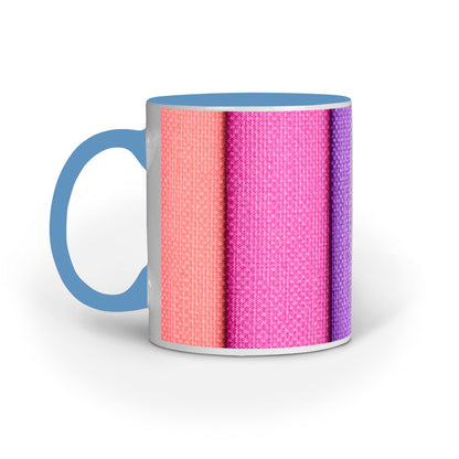 Colorful Texture Slices Printed Mugs