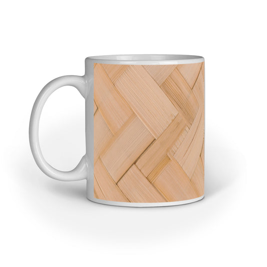 Wooden Texture Mugs: Rustic Elegance for Coffee Lovers