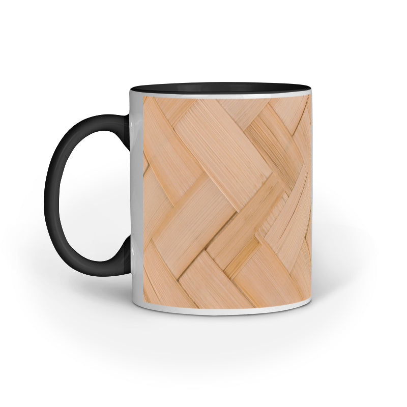 Wooden Texture Mugs: Rustic Elegance for Coffee Lovers