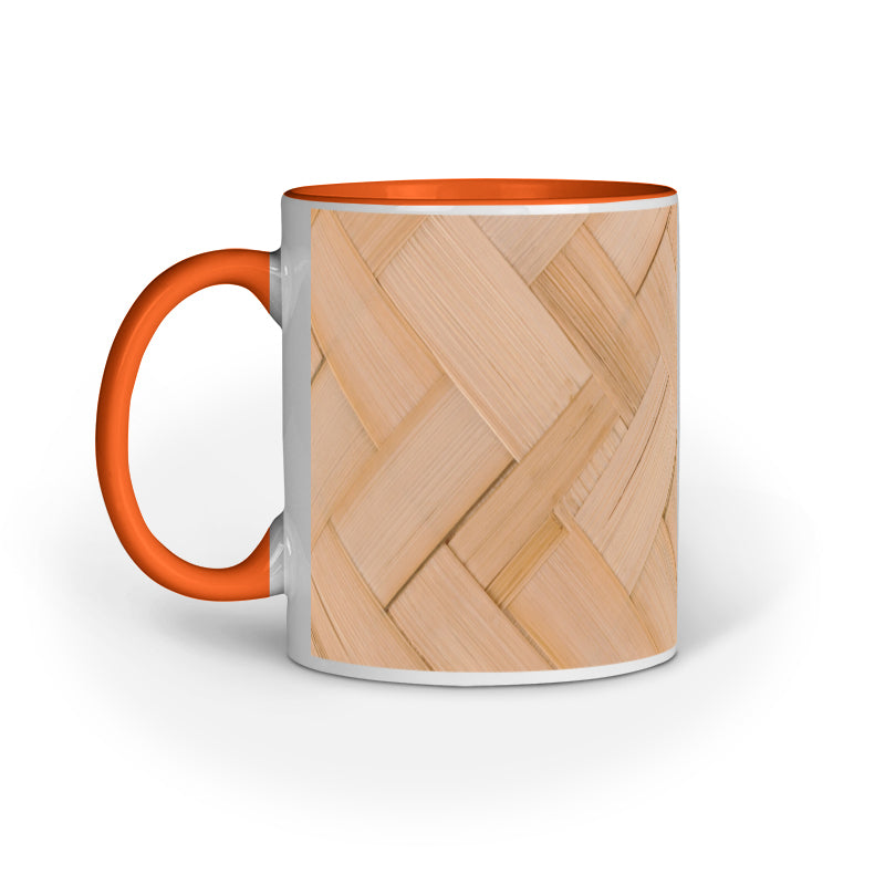 Wooden Texture Mugs: Rustic Elegance for Coffee Lovers