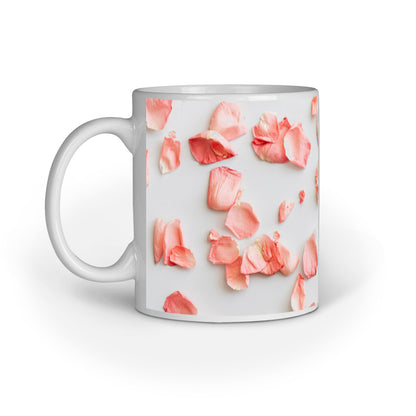Floral Petal Bliss: Printed Mugs Collection