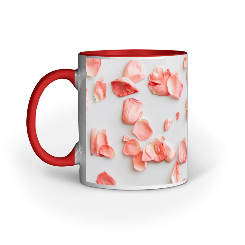 Floral Petal Bliss: Printed Mugs Collection