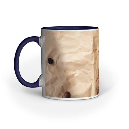 Rich Aroma: Multiple Coffee Beans Design Printed Mug