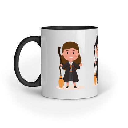 Magical Trio: Harry, Hermione, and Ron Printed Mugs