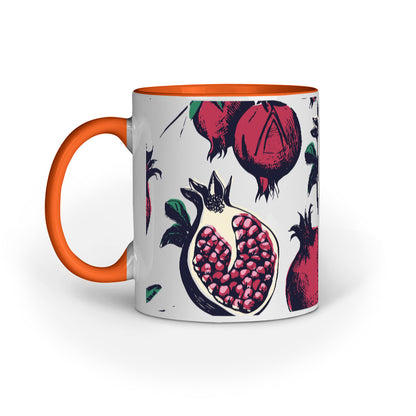Pomegranate Palette Mug: A Burst of Colorful Delight