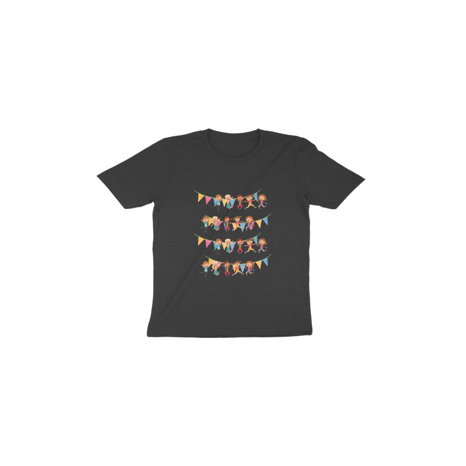 Toddler's Durga Puja T-Shirt - Joyful Festivities and Smiles