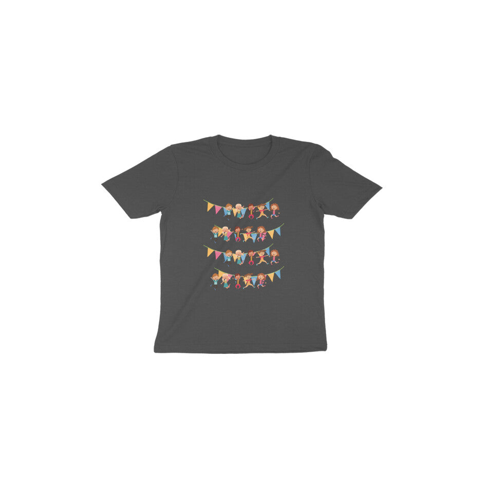 Toddler's Durga Puja T-Shirt - Joyful Festivities and Smiles